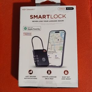 SmartLock Tracking DeviceWorks With Apple Find My App  TSA Compatible Lock